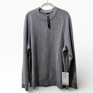 Lululemon Men’s Textured Knit Crewneck Sweater | New With Tags